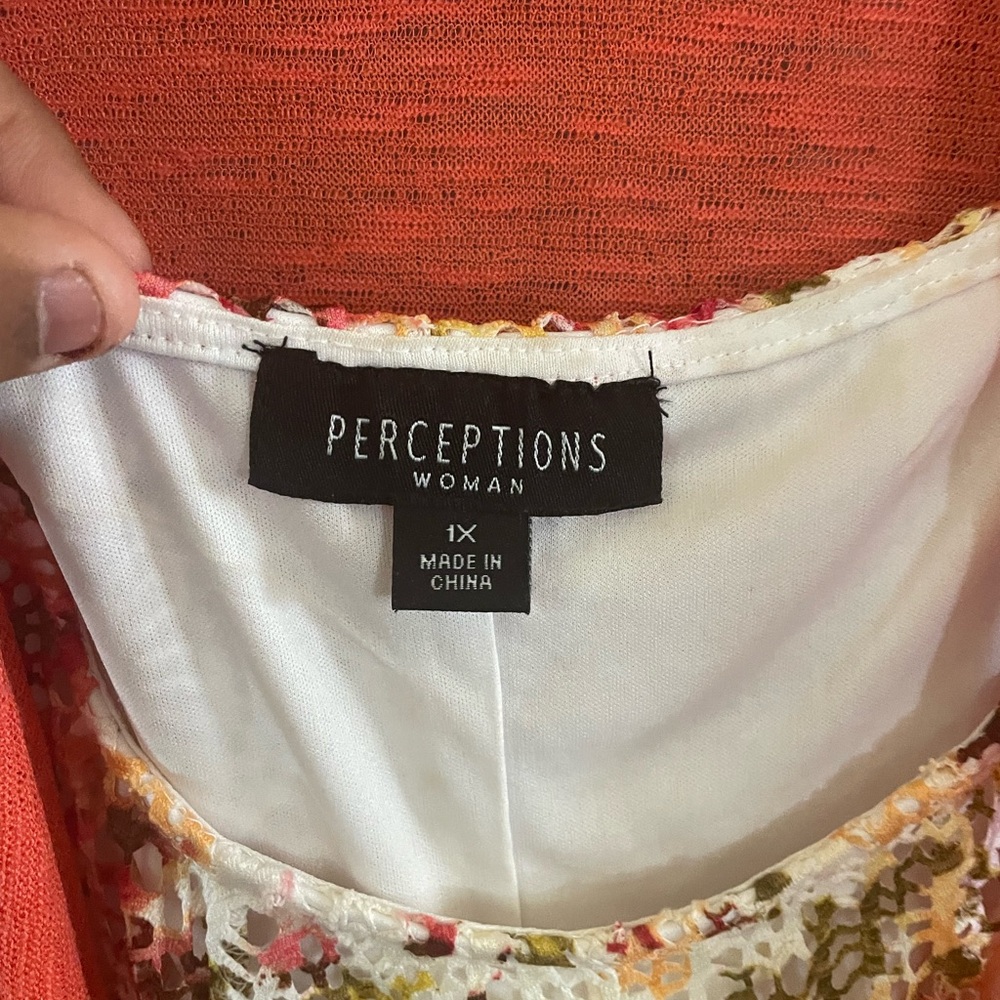 Perceptions Women's Multicolor Midi Dress